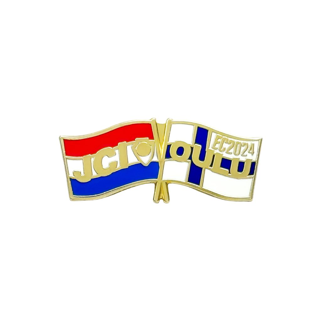 JCI vlaggen Pin