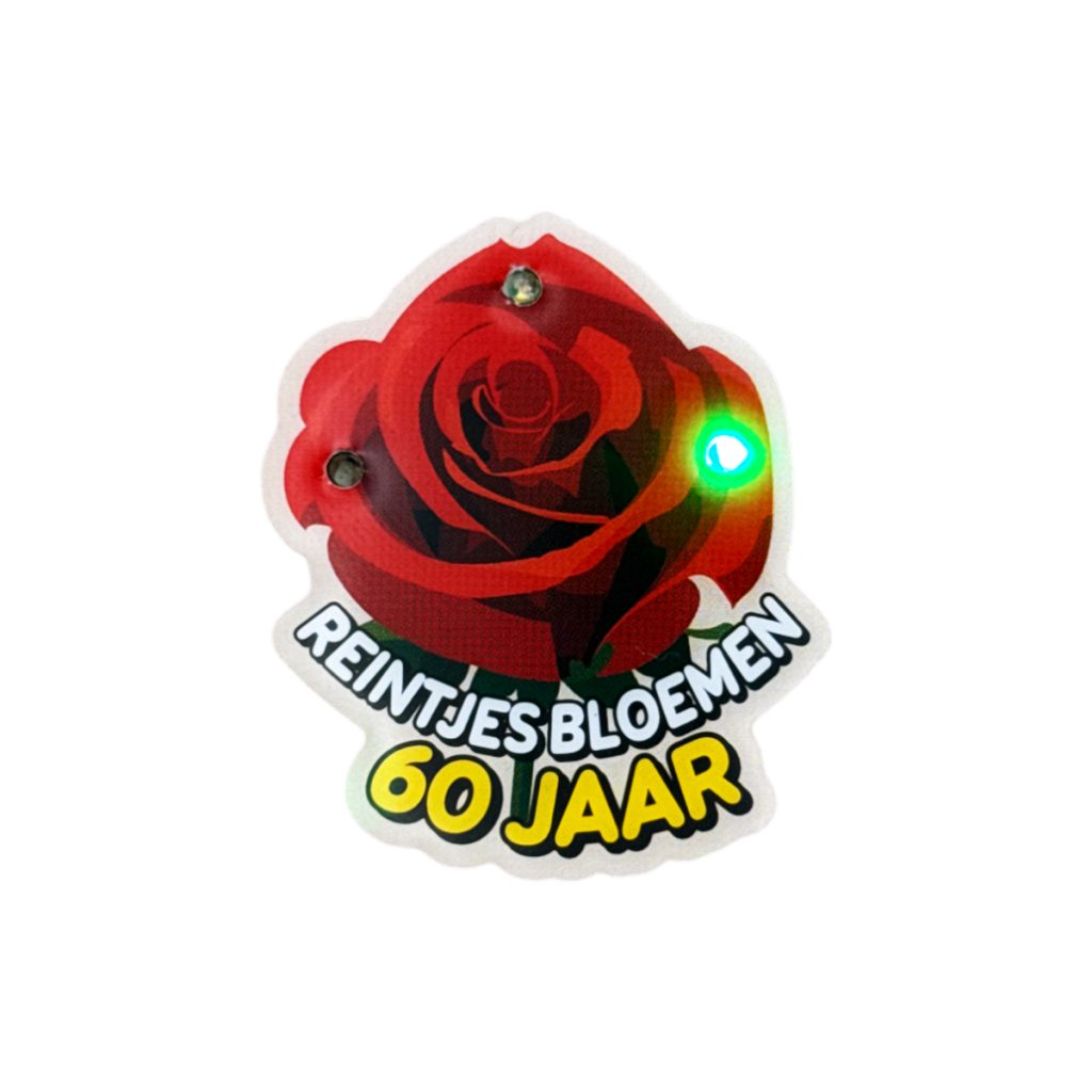 Printing met epoxy pin met drie led lampjes