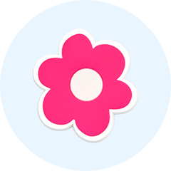 Rubber pin