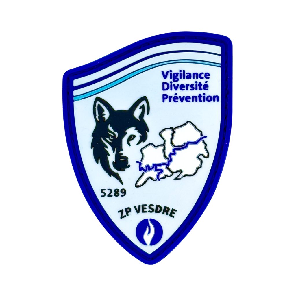 Op maat gemaakte badge voor uniformen.